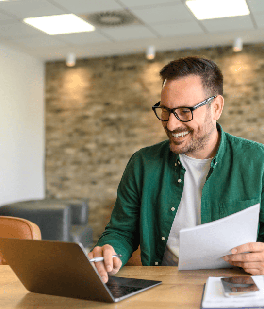 Client utilizing on company policies using Certified translation services to support global business operations.