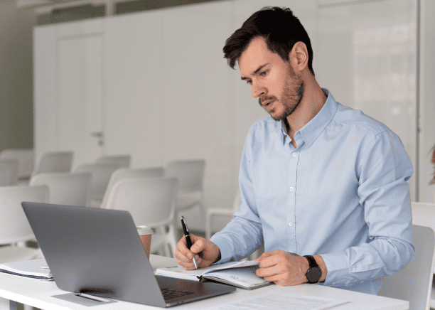 Customer using Certified translation services to translate divorce papers accurately for court or legal submission.