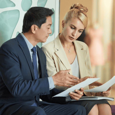 Translators preparing marriage certificate translation for immigration, ensuring USCIS-compliant formatting for approval.