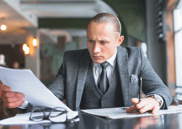 A translator prepares a legal affidavit, using Translation Services in Union City to match legal terms and formatting.